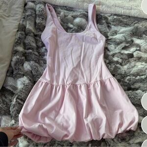 Pink White Fox Dress